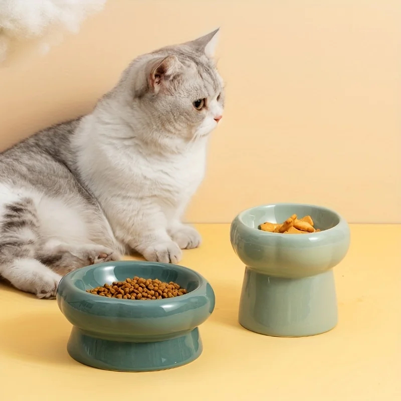Keramikskål till katt